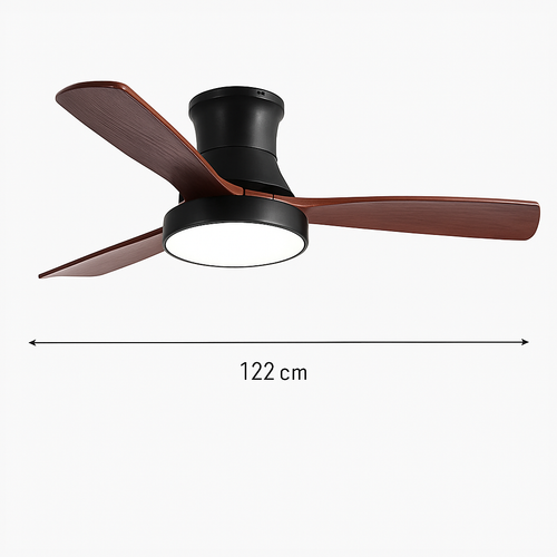 ventilateur de plafond moderne avec lumière design pour intérieur - vue 14 sur 14