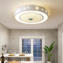 ventilateur de plafond moderne avec lumière led et télécommande