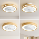 ventilateur de plafond moderne avec lumière télécommandé design élégant