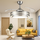 ventilateur de plafond moderne avec lumières et télécommande