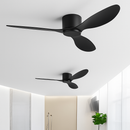 ventilateur de plafond moderne avec télécommande sans lumière