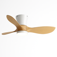 ventilateur de plafond moderne sans lumières lux&vitae led avec télécommande