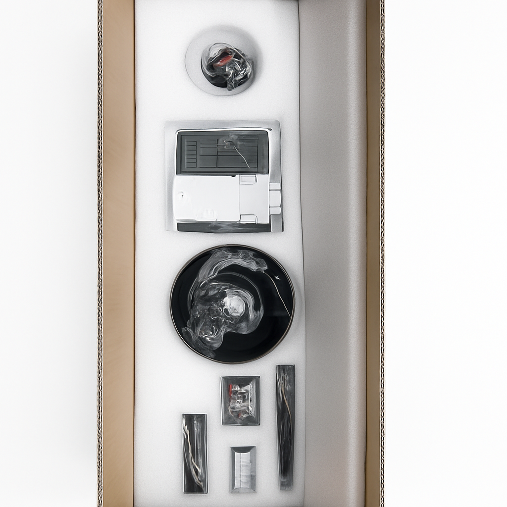 ventilateur industriel en bois télécommandé sans lumière - vue 7 sur 16