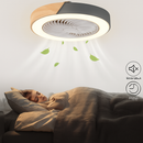ventilateur plafond moderne pour enfants avec lumière led et télécommande