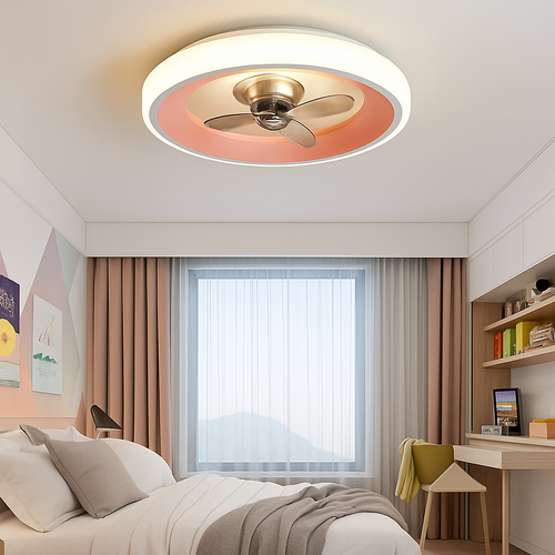 ventilateur silencieux à lames invisibles avec éclairage intégré - vue 7 sur 12