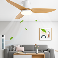 ventilateurs de plafond modernes à moteur continu avec télécommande