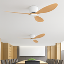 ventilateurs de plafond modernes simples avec télécommande sans lumière