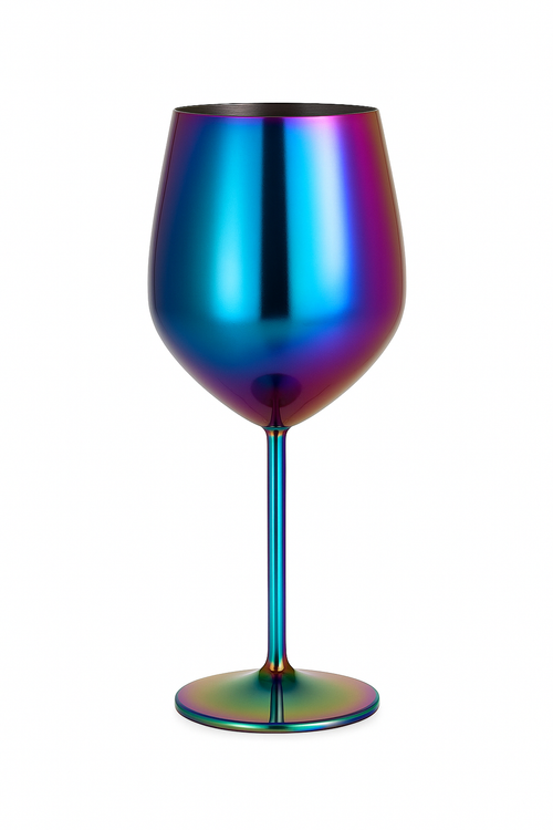 Verre à vin cocktail inox incassable style européen