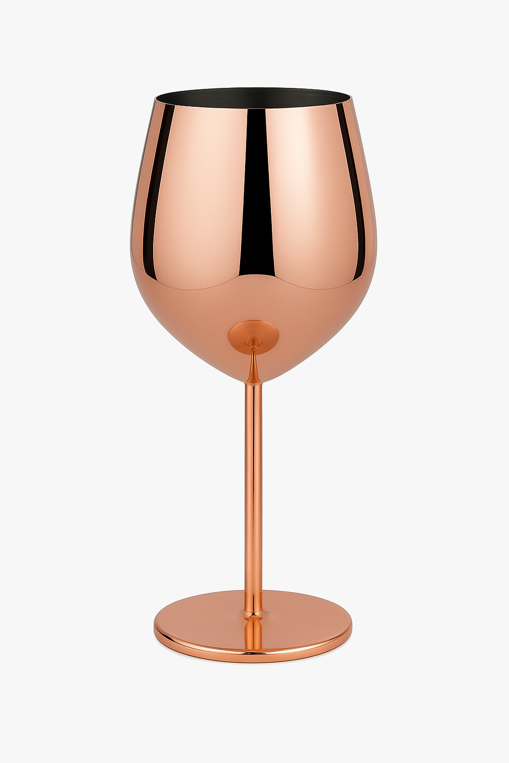 Verre a vin inoxydable incassable style europeen cocktail