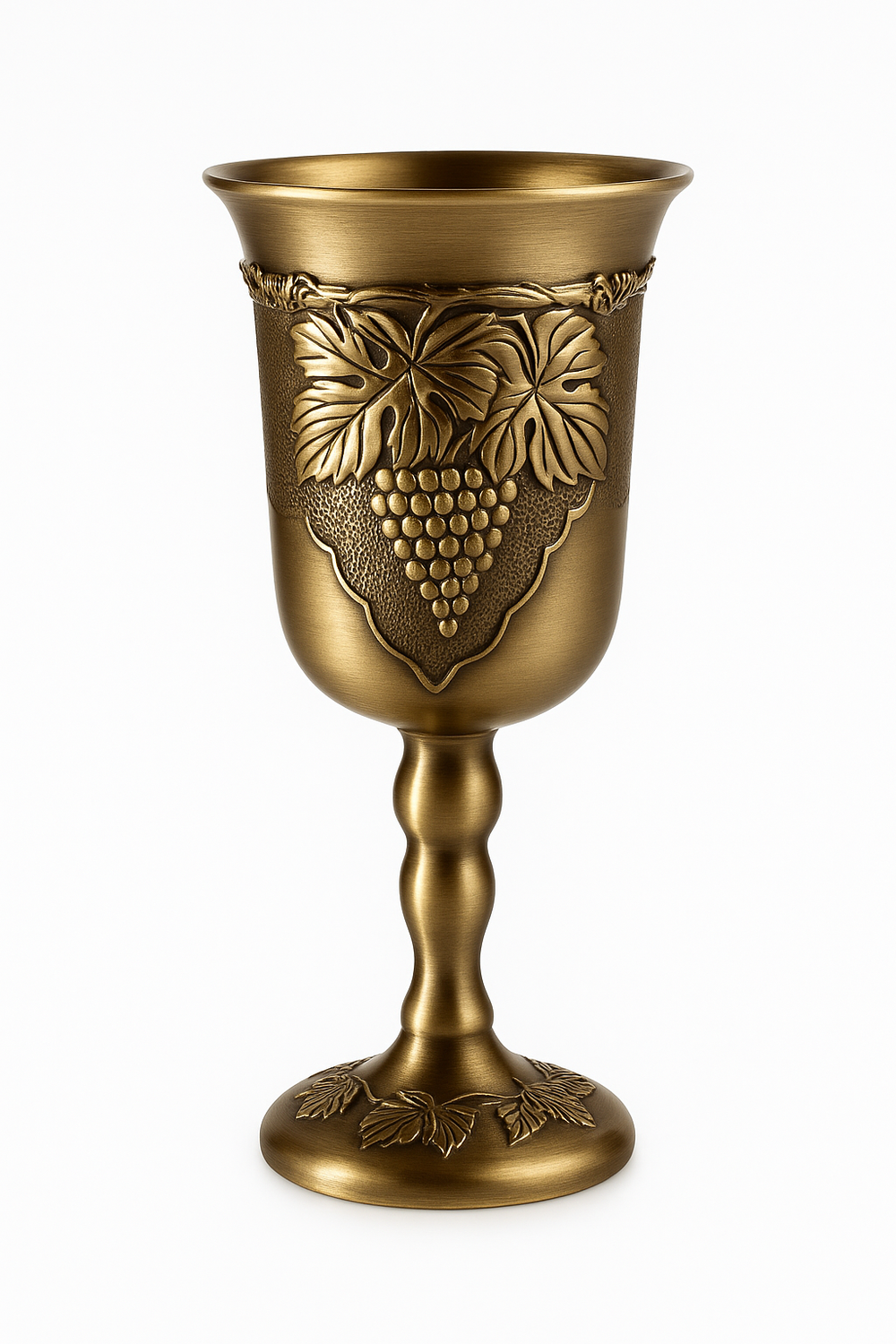Verre à vin rétro en alliage style antique