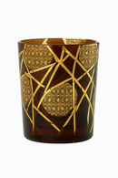 verre a whisky edo kiriko grave motifs japonais