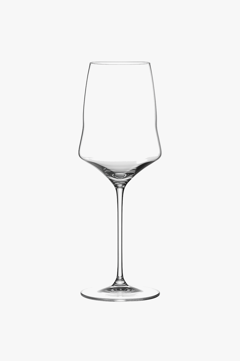 Verre à champagne cristal fait main style josephinen