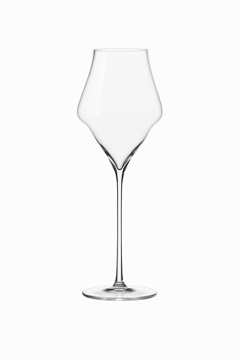 Verre champagne cristal josephinen fait main fin