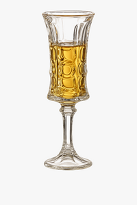 Verre cocktail cristal sans plomb style retro luxe