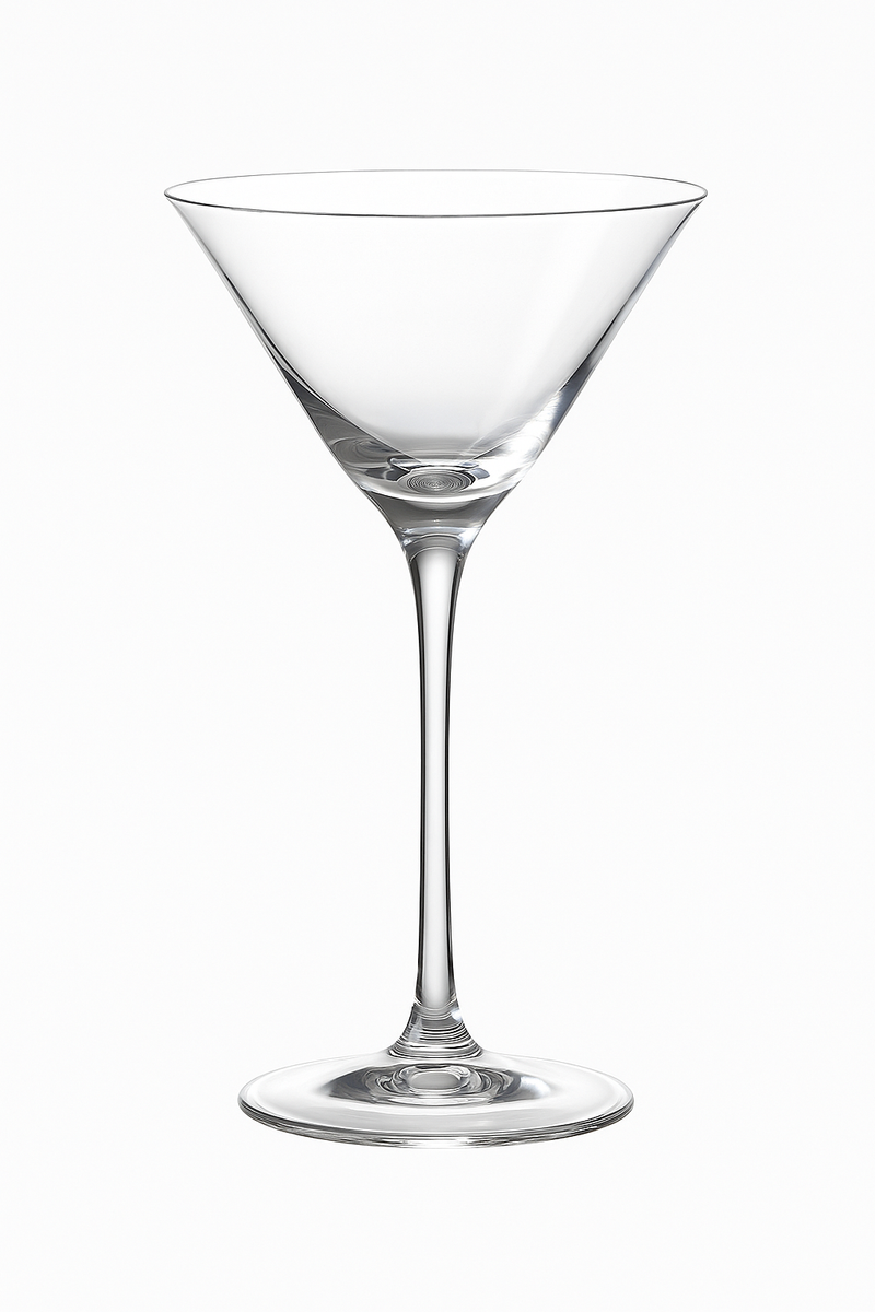 Verre cocktail style margarita ou champagne élégant