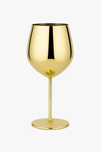 Verre cocktail vin inox incassable 500ml style europeen