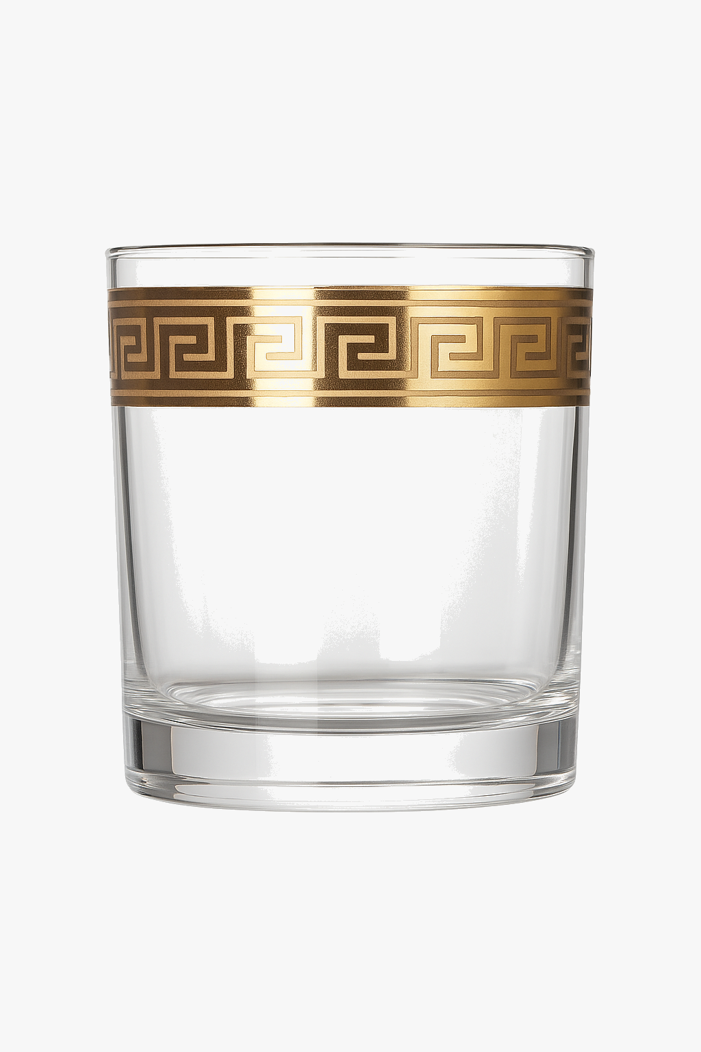 Verre cristal style européen bord argent vin champagne