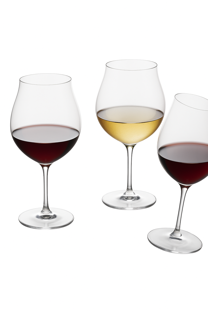 Verre vin japonais tulipe cristal ultra fin 430ml