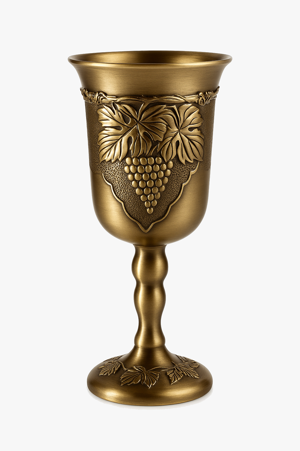 Verre à vin rétro en alliage style antique