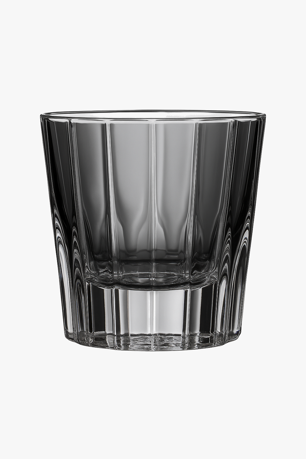 Verre whisky cocktail 200 ml rayures verticales design