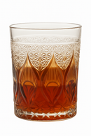 verre whisky edo kiriko motifs taillés main