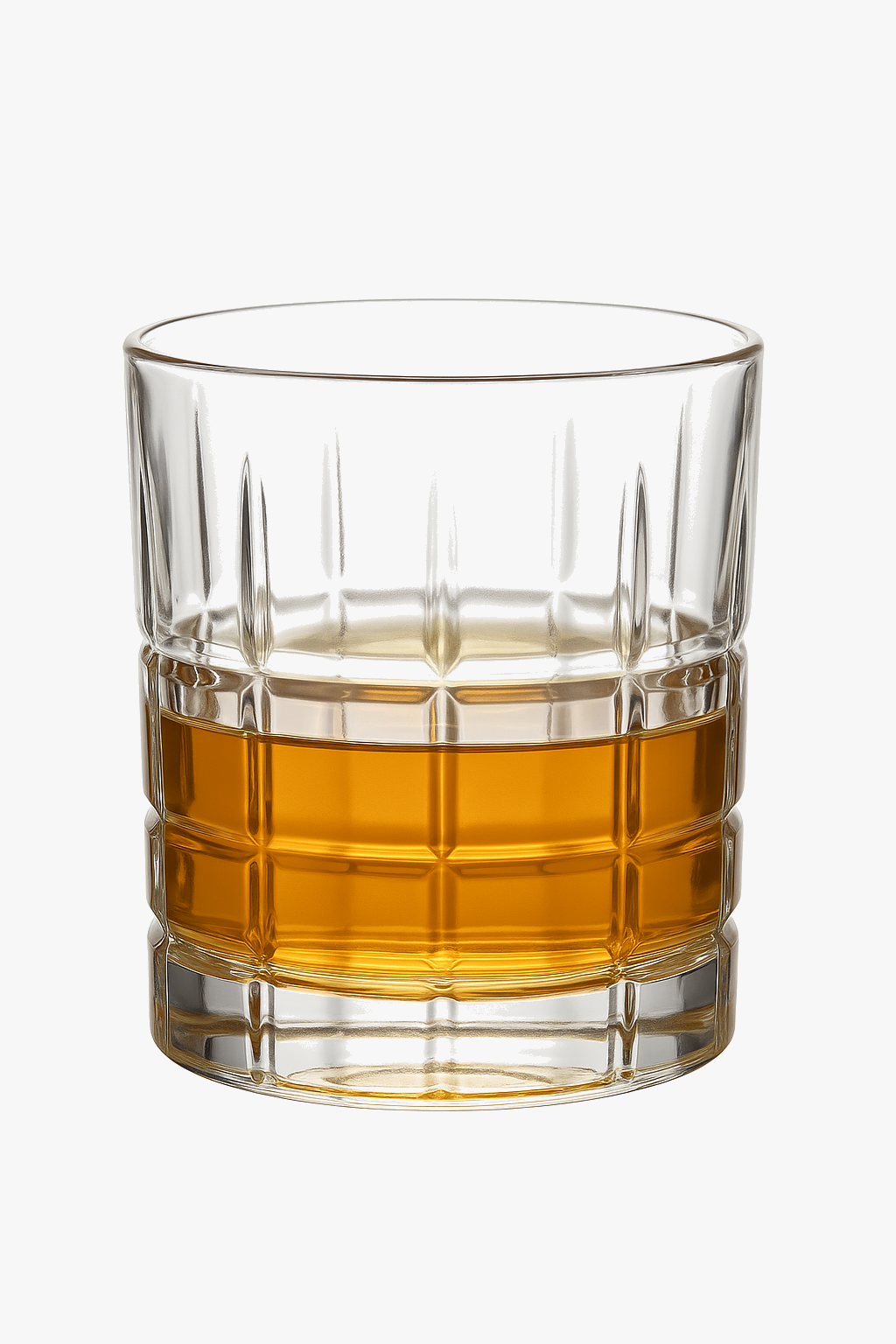 Verre whisky old fashioned gravé style classique élégant