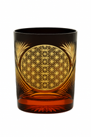 Verre whisky style edo kiriko gravure artisanale