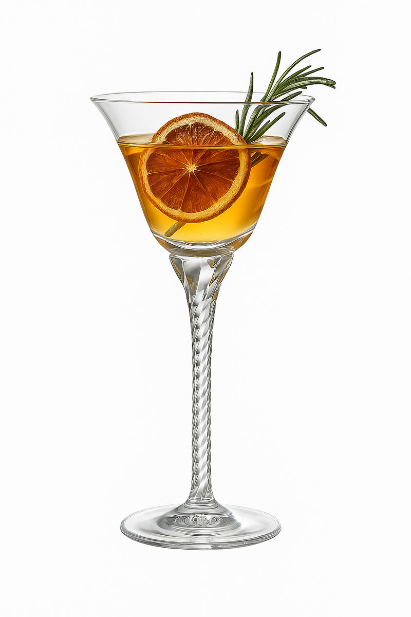 Verres à pied cocktail vin champagne martini élégant