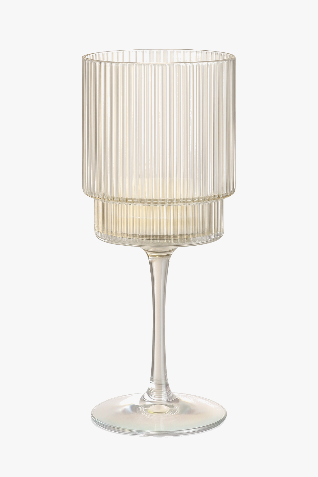 Verres a vin 350 ml style nordique rayures