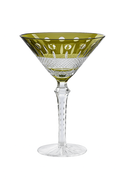 Verres a vin cristal grave style antique pied