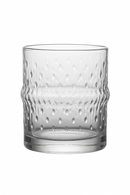 Verres a whisky old fashioned motif relief elegant
