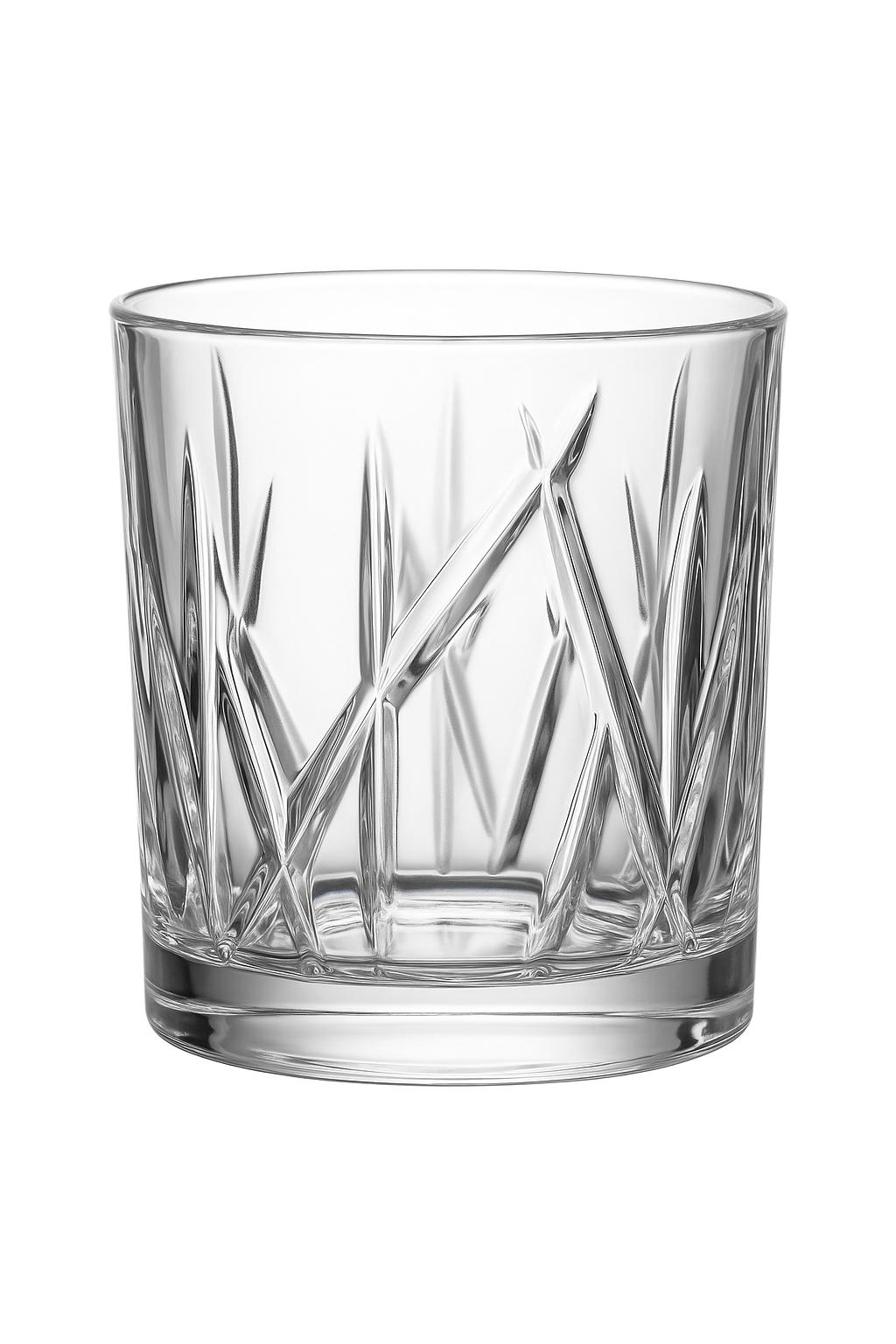 Verres à whisky old fashioned relief vintage élégant