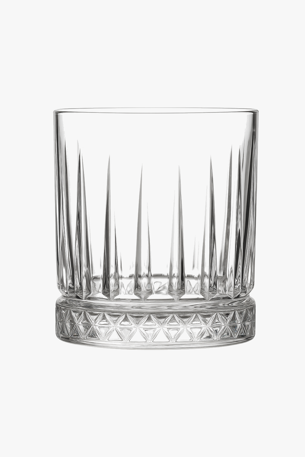Verres a whisky relief style cristal resistants cocktails