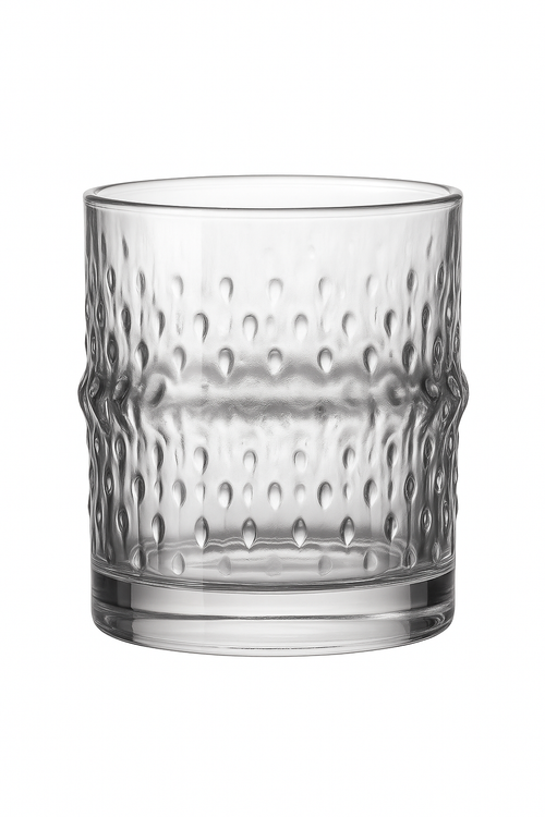 Verres à whisky relief style cristal résistants élégants