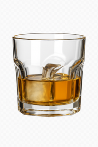 Verres cristal design facette pour bar maison fetes