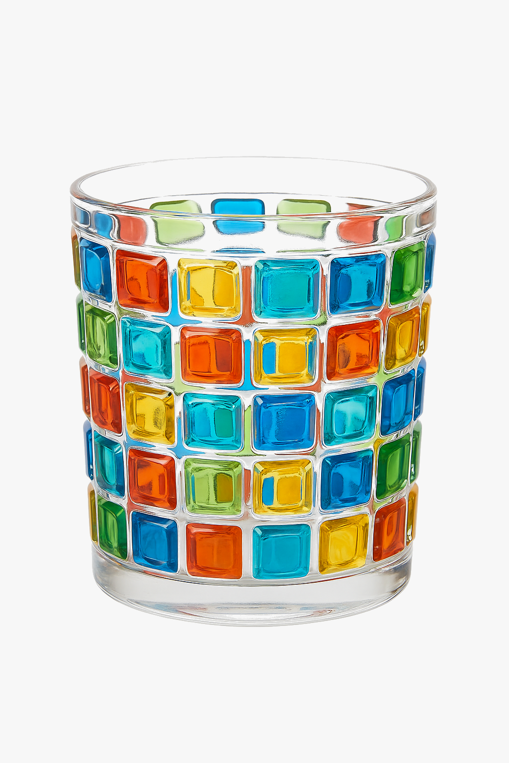 Verres cristal relief style vintage europeen 300 ml