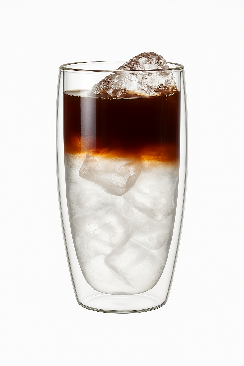 Verres double paroi isolants style expresso whisky artisanaux (lot de 4)