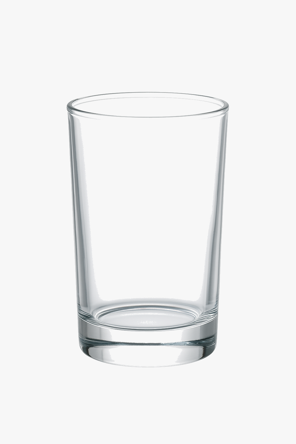 Verres droits en verre épais style minimaliste