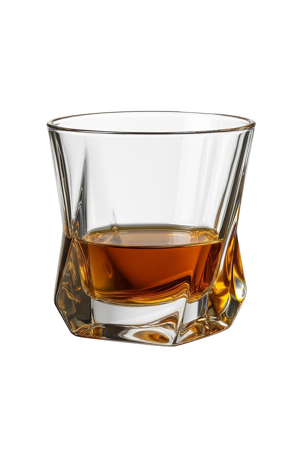 Verres en cristal design élégant whisky bière vin