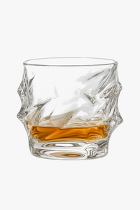 Verres en cristal relief pour whisky bière vin