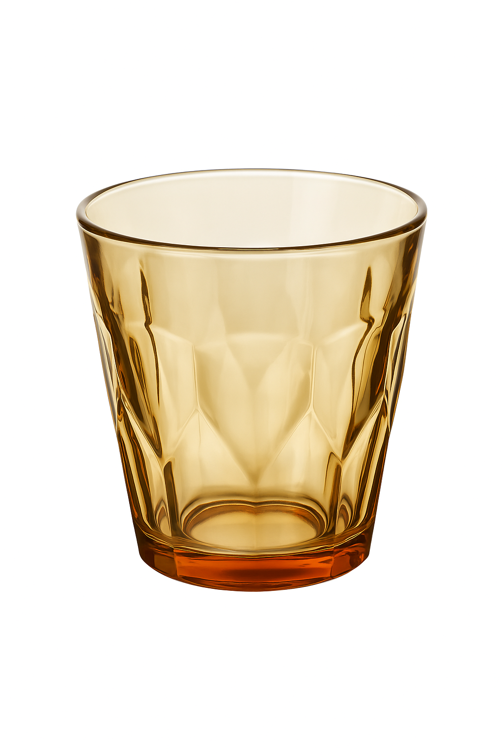 Verres incassables en acrylique style vintage strié réutilisables