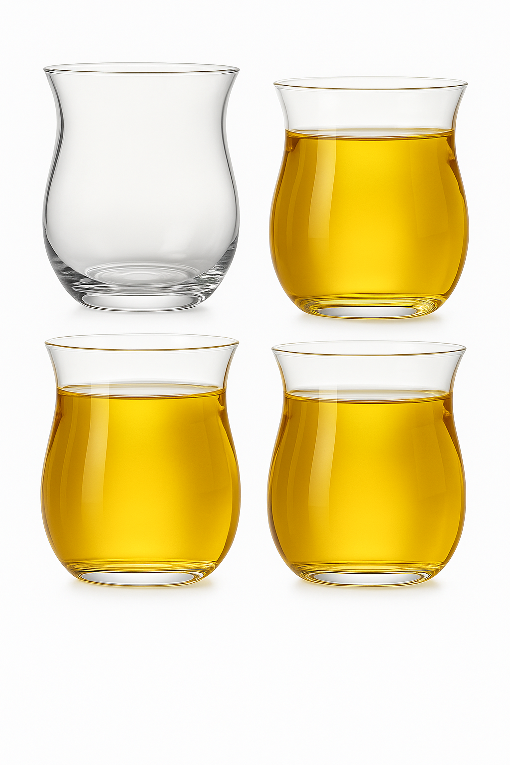 Verres ultra fins élégants pour cocktails whisky jus