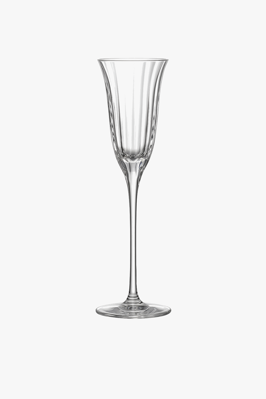 Verres à vin cristal style rétro motif floral
