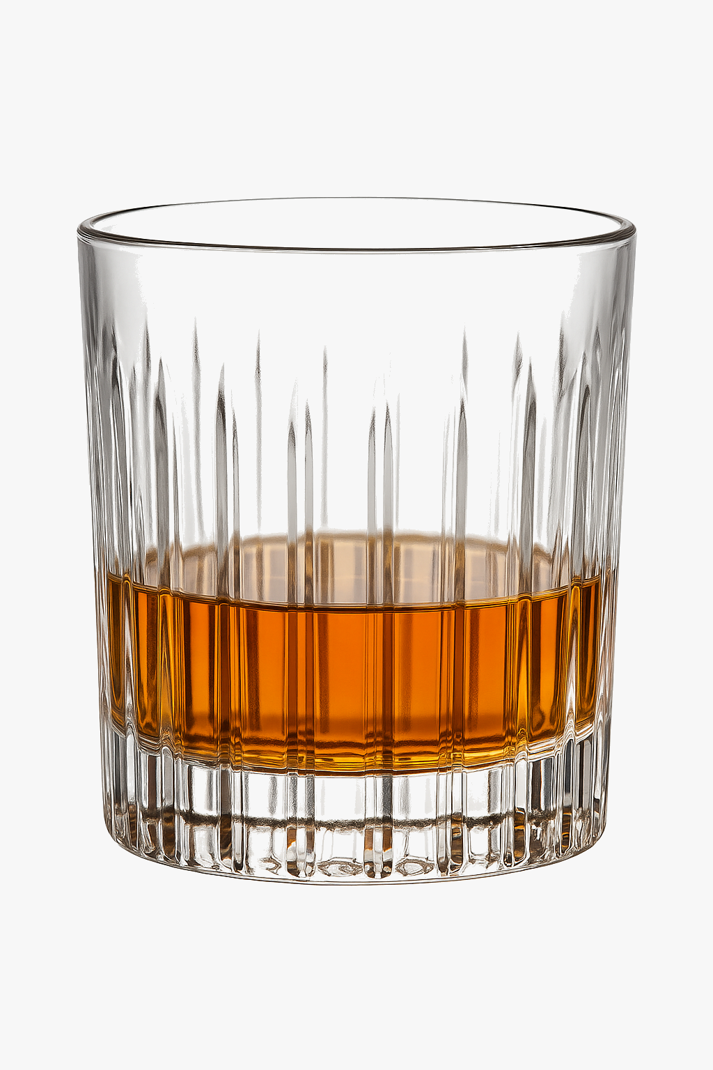 Verres à whisky old fashioned design texturé épais