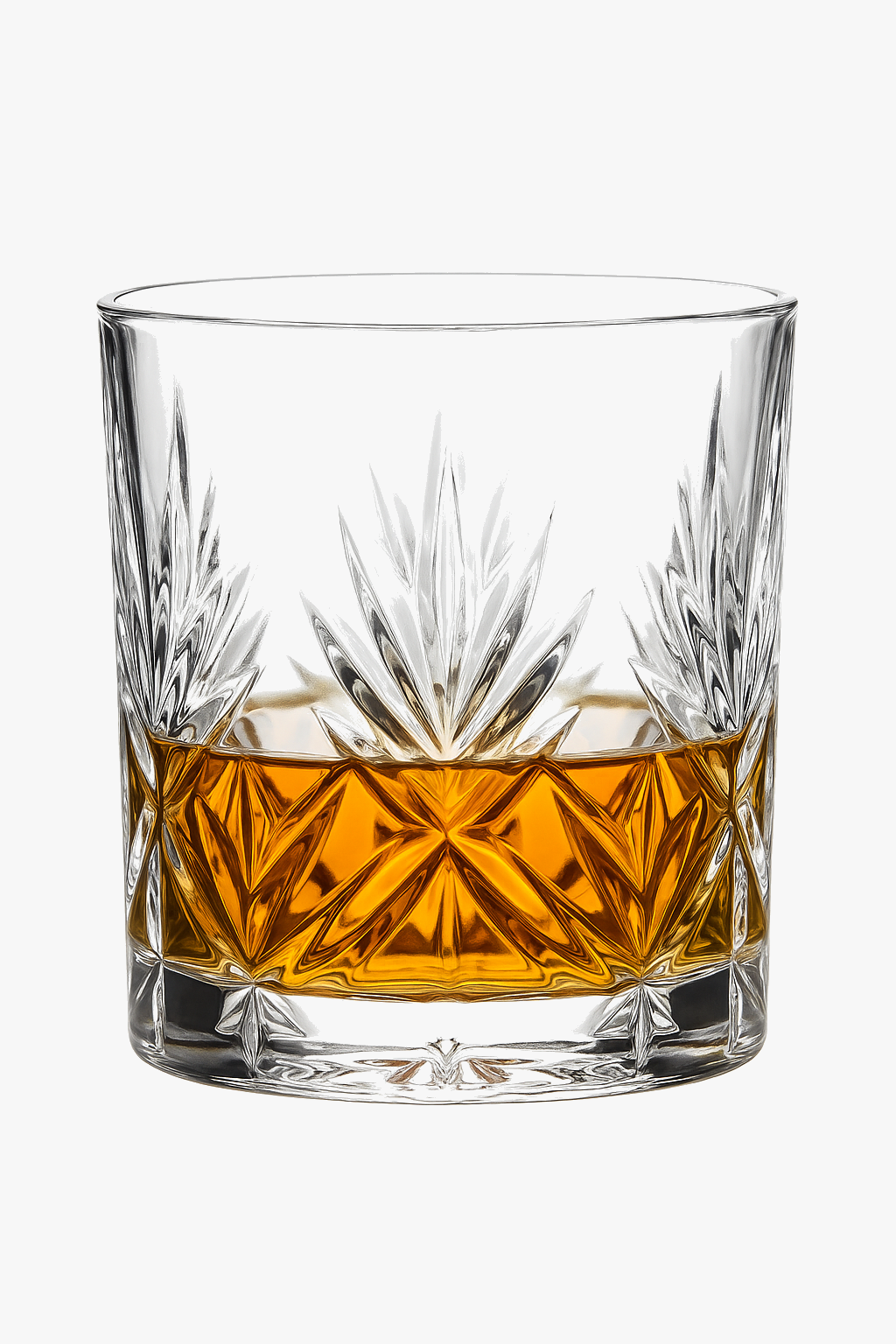 Verres whisky old fashioned gravés style vintage élégant
