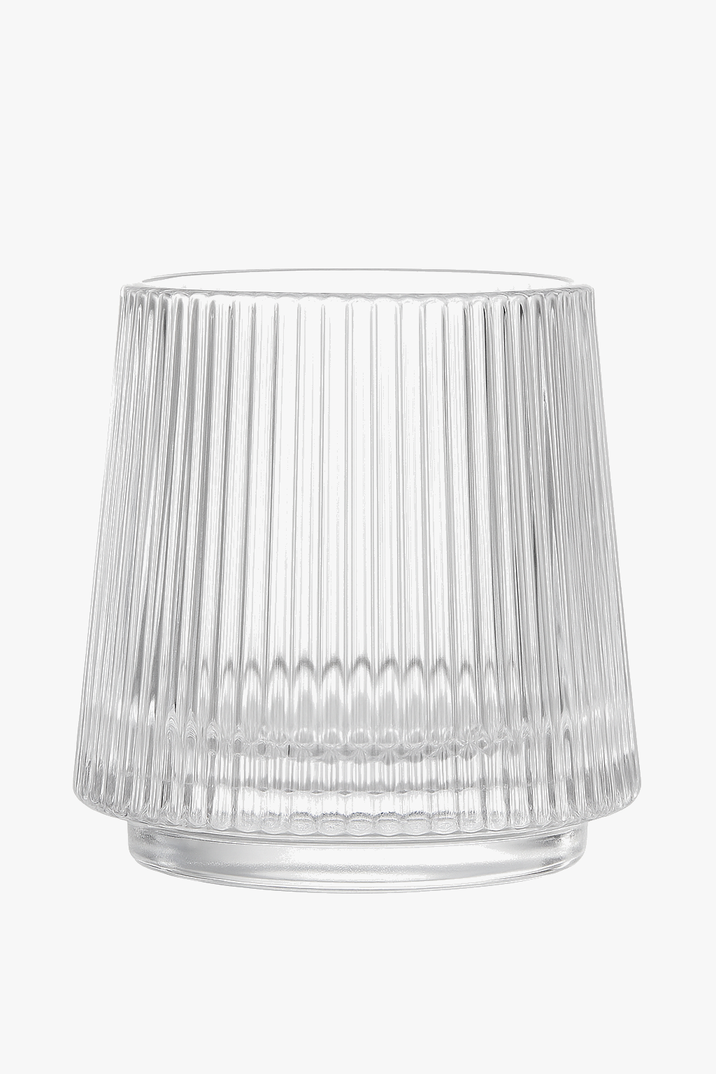 Verres à whisky old fashioned motif relief élégant