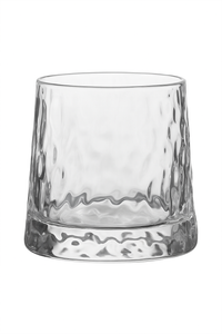 Verres whisky old fashioned motifs relief vintage bar