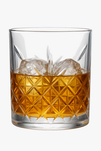 Verres whisky old fashioned relief élégant bourbon rhum