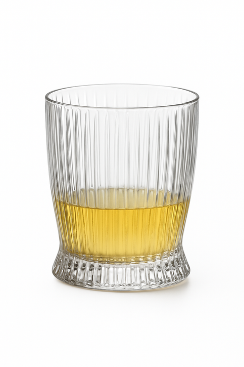 Verres whisky old fashioned style facette elegant