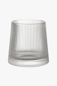 Verres whisky old fashioned style relief verre epais